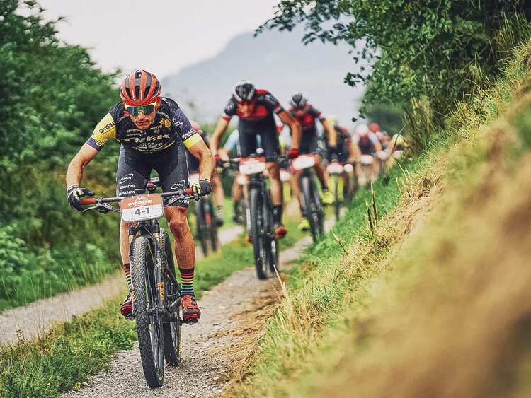 Spitzengruppe am Swiss Epic | © Michael Chiaretta