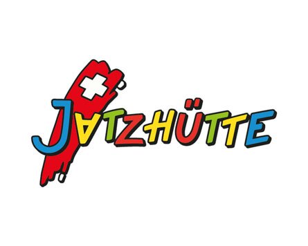 Farbenfrohes Logo der Jatzhütte Davos. | © Davos Klosters Mountains