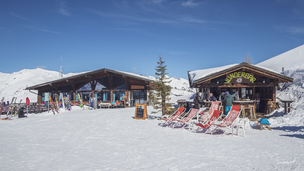 Sicht auf die Wunderbar auf dem Rinerhorn. | © Davos Klosters Mountains