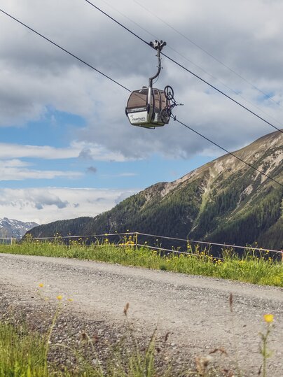 Bike Transport Rinerhorn | © Davos Klosters Mountains