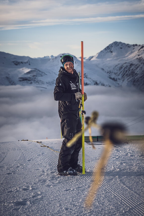 Portrait von Jatzpark Headshaper auf dem Jakobshorn. | © Davos Klosters Mountains